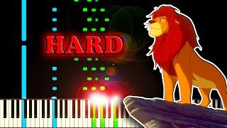 Video thumbnail of "King of Pride Rock (from The Lion King) - Piano Tutorial"