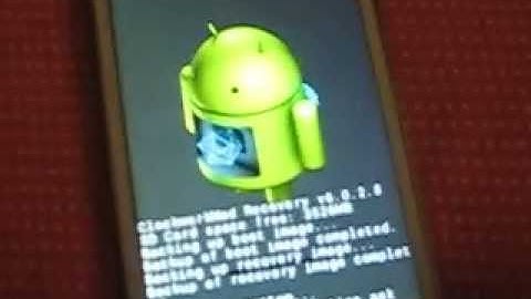 Taking Nandroid Backup with CWM recovery on GALAXY devices