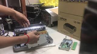 Fix Printer Epson LQ 310 Cannot power on or print