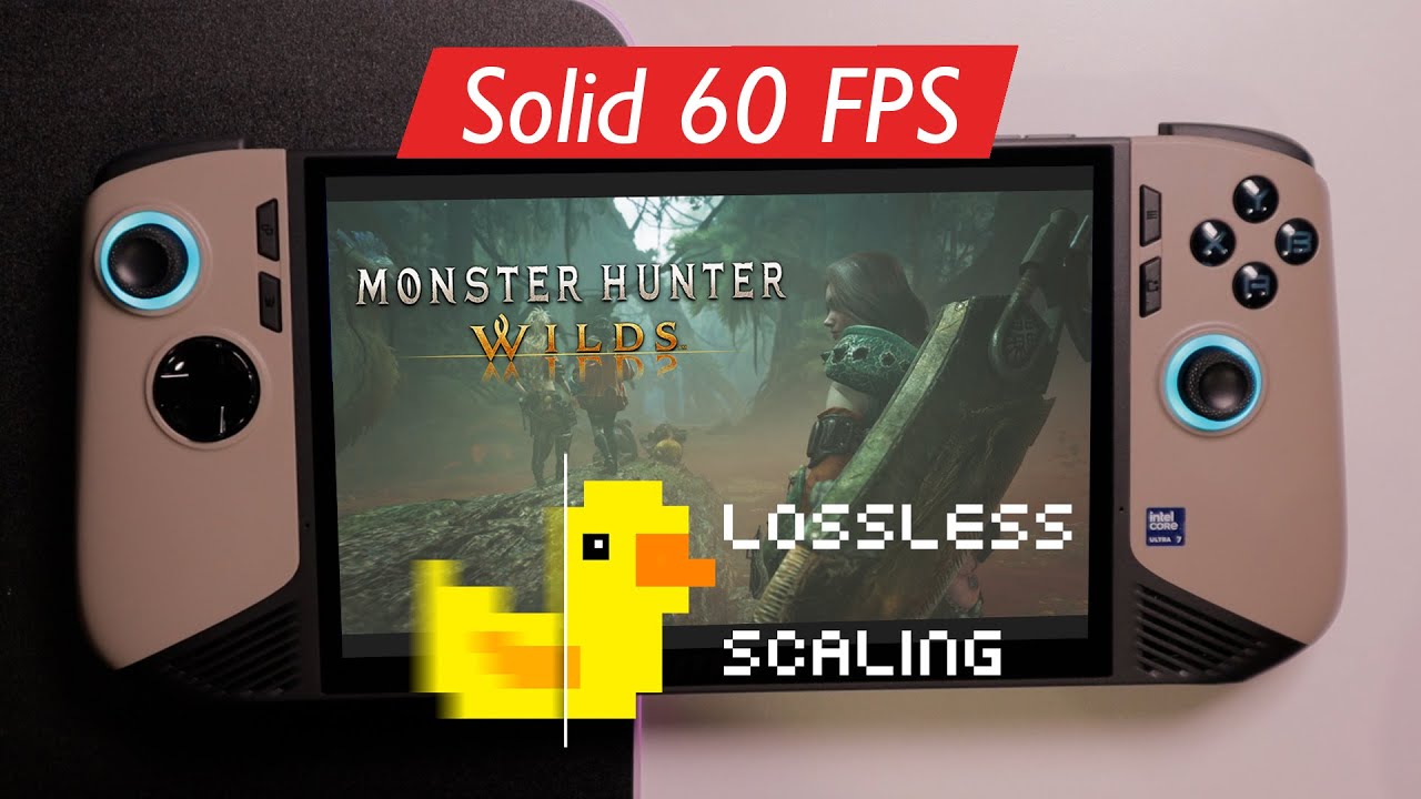 MSI Claw 8 Plays Monster Hunter Wilds Like A Champ With Lossless 