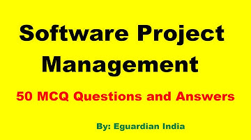 Software Project Management MCQ Questions and Answers