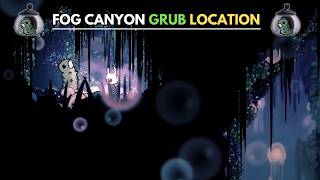 Fog Canyon All Grub Locations - Hollow Knight
