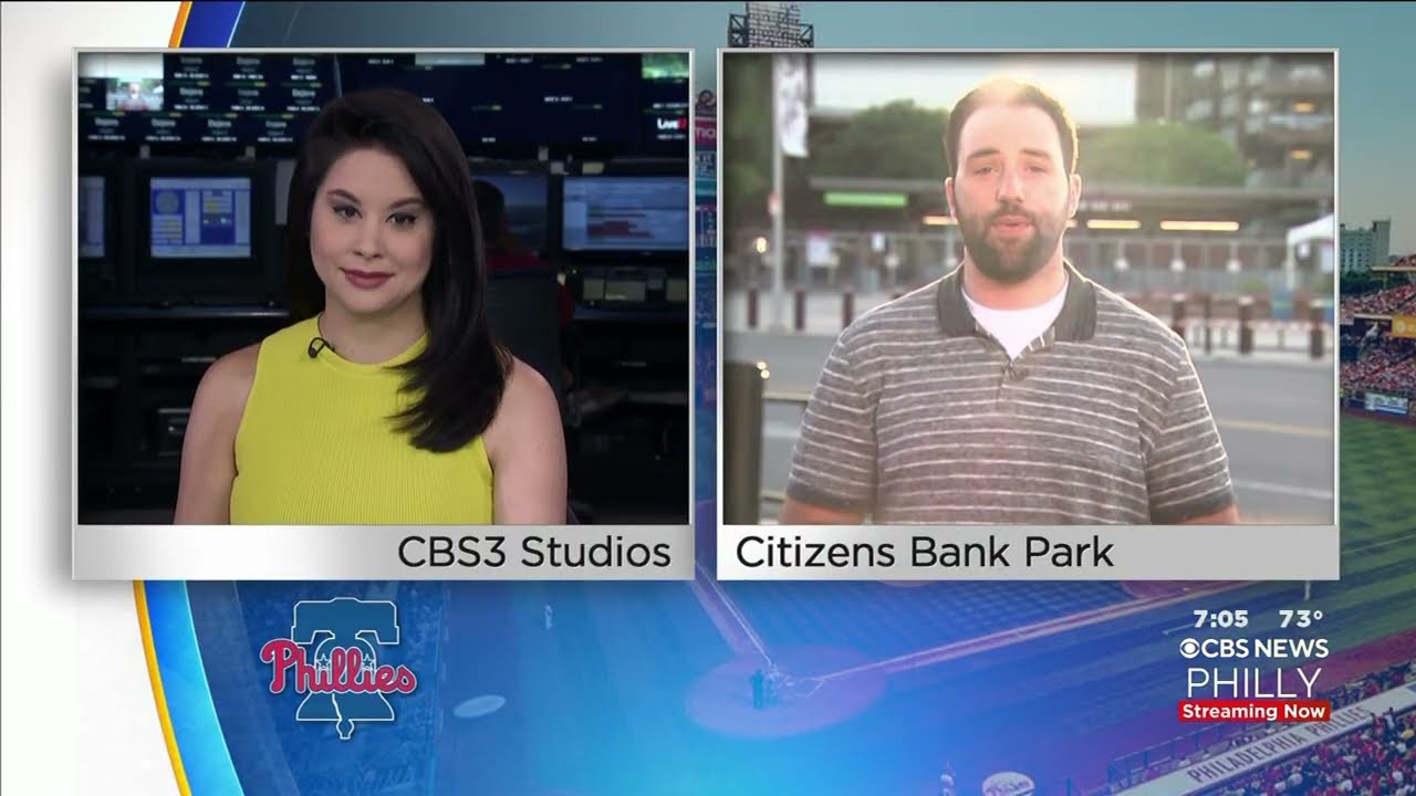 CBS3 Philly: Bryce Harper Hit By Fastball