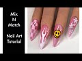Mix N Match Nails | Gel Nail Art Tutorial