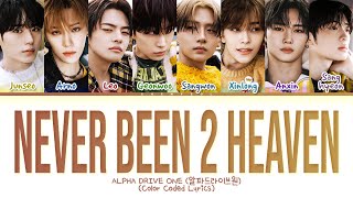 Alpha Drive One Never Been 2 Heaven S color Coded S