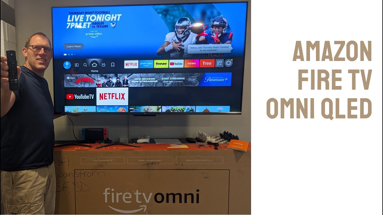 Amazon Fire TV Omni QLED Overview YouTube