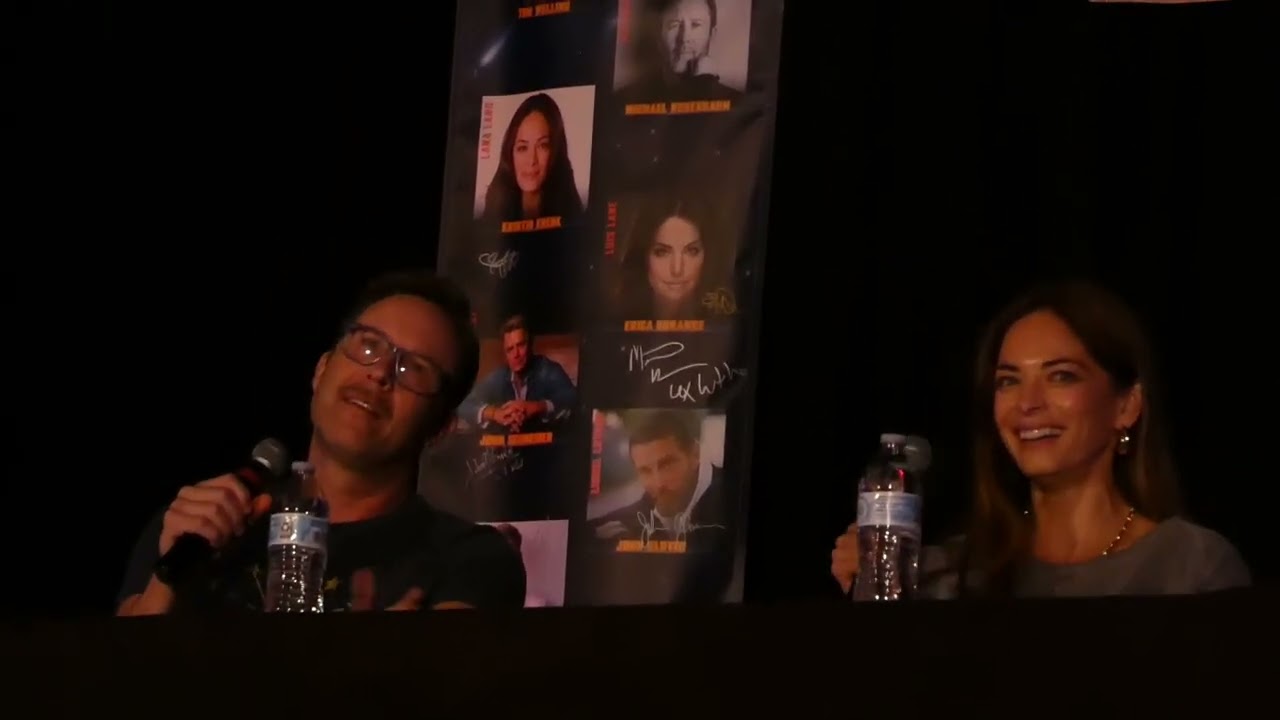 Kristin Kreuk and Michael Rosenbaum Panel Chicago 2025