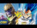 Thanos VS Vegeta Battle