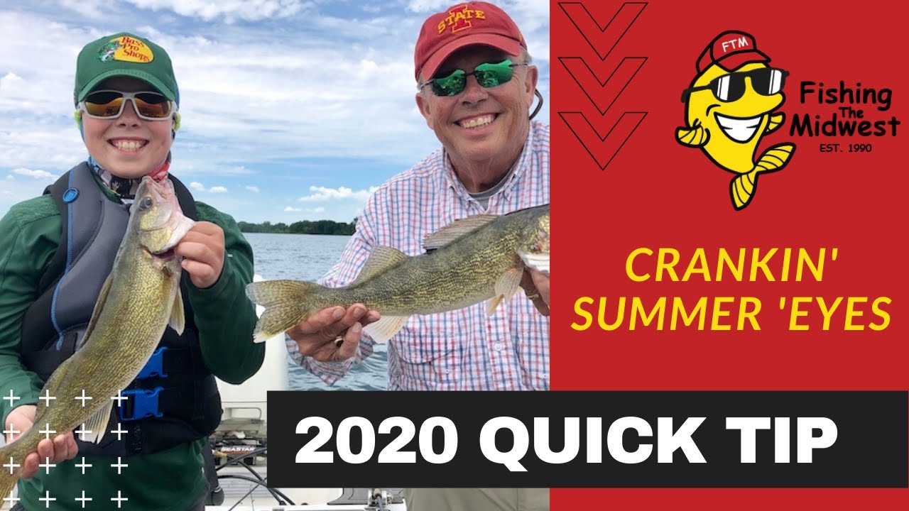 Crankin' For Summer Walleye Fishing Success! 
