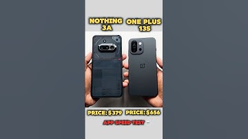 Nothing Phone 3a vs OnePlus 13s SPEED TEST – The Winner DESTROYS the Competition!😱