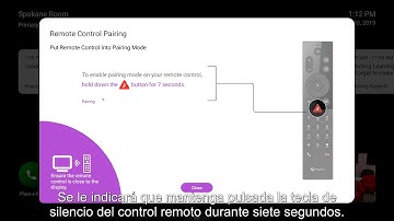 Poly G7500 Pair Remote - Español