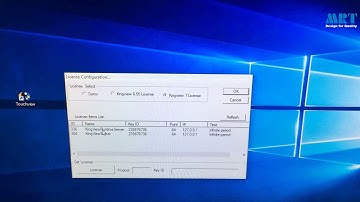 Kingview License Setup