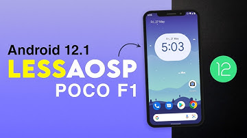 Install LessAOSP Rom on POCO F1 | Official Android 12.1 Update | Smooth UI🔥🔥