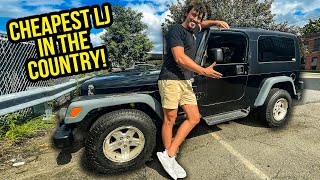 Buying The Cheapest Jeep Lj In The Country 1 Problem Drivehub