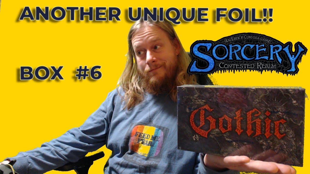 Another Gothic Box! Another Unique Foil! This set is COOKING!