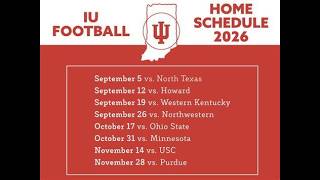 2026 Indiana Hoosiers' football schedule predictions