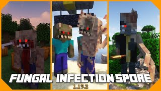 Spores Abomination! (Fungal Infection:Spore) - Minecraft Forge 1.19.2 Mod Showcase