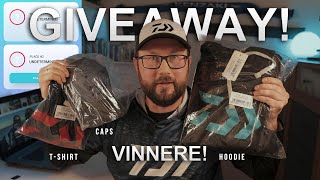 Daiwa giveaway - Trekking av vinnere!