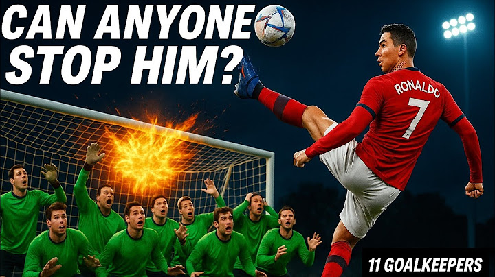 How Many Goalkeepers Does It Take to Stop CR7?|| #CristianoRonaldo #SoccerLegends #Goalkeeping#cr7