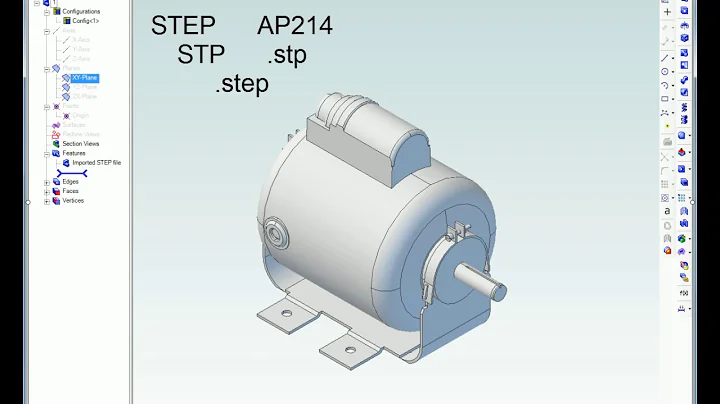 Importing Neutral Files in Alibre Design (Legacy Interface)