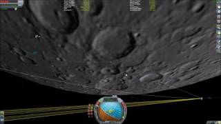 KSP Moon Mission in Real Solar System