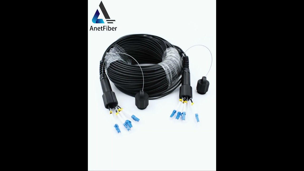 Outdoor Fiber Optic Waterproof Patch Cables
