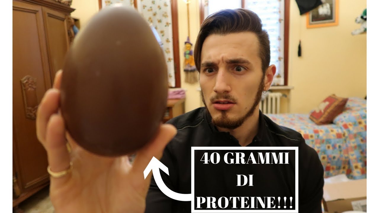 uovo di pasqua proteico