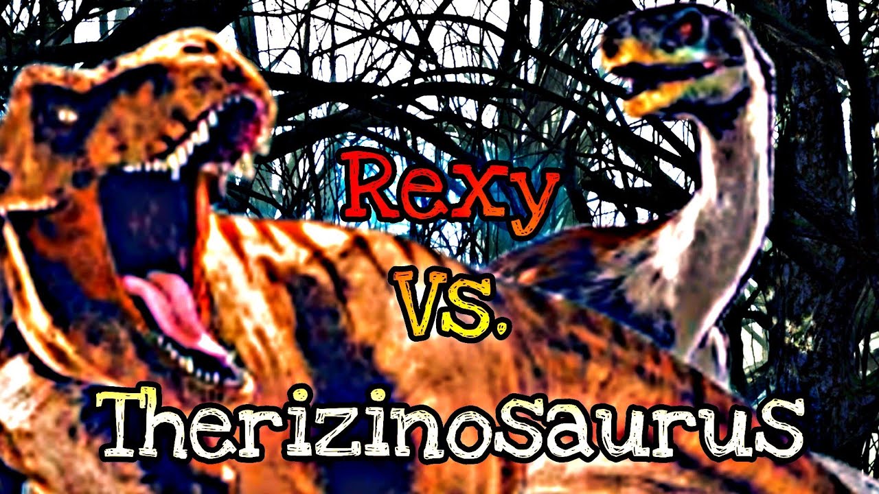 Rexy Vs. Therizinosaurus (Jurassic June Month Special) YouTube