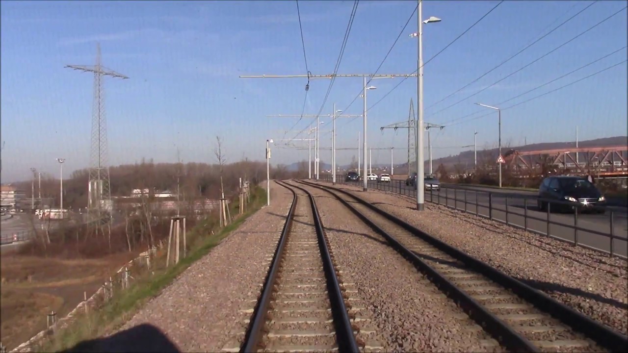 Tramlinie 8 von Weil am Rhein nach Neuweilerstrasse (Schnäppchen-Express)