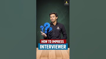 How to impress the interviewer❓#shorts