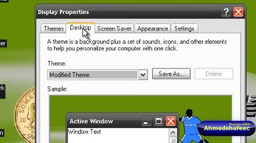 Waa Sida Loga Qado Highlight Icons Desktop kaga windows xp