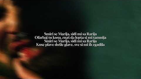 Nucci - Marija (Lyrics Video by Blkan Vibes | Album "Zamena za Bol")
