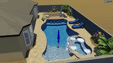 Schultz Backyard Project- Thunderbird Pools and Spas