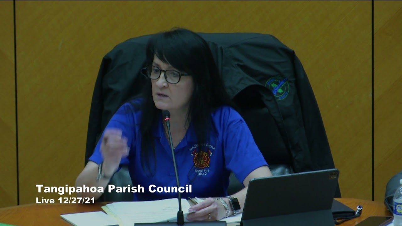 Tangipahoa Parish Council Meeting December 27, 2012 YouTube