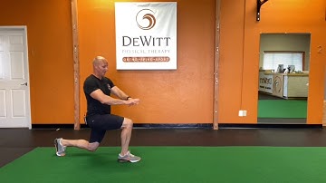 DPT Walk Lunge with Trunk Rotation