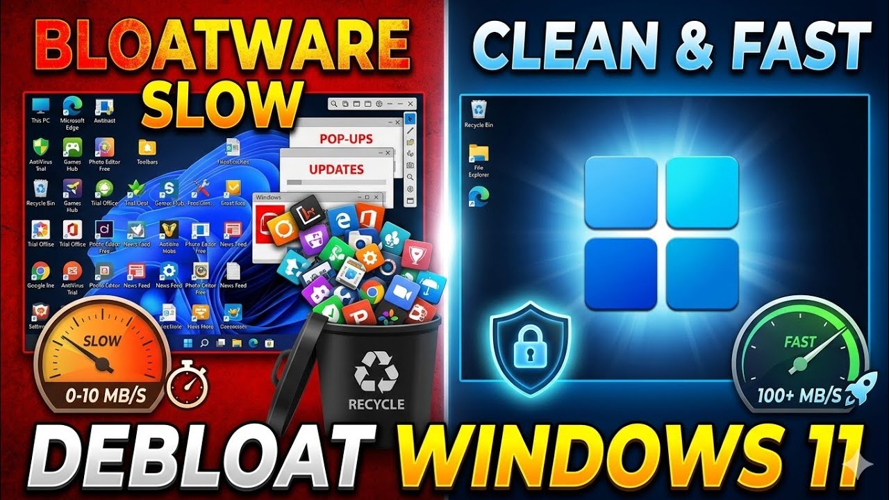 The Ultimate Windows 11 Debloat Guide (Make Windows 11 Faster & Private ...