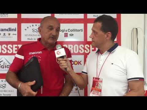 Gs Tv - intervista a mister Magrini dopo Us Grosseto-Foligno 1 a 0