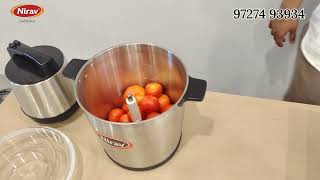 Tomato Chopper Machine / Vegetable Chopper Machine / Automatic Vegetable Cutting Machine