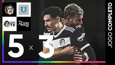 JOGO COMPLETO: CAZÉTV FC X GLOBO FC | TERCEIRA RODADA | COPA ACERJ 2024