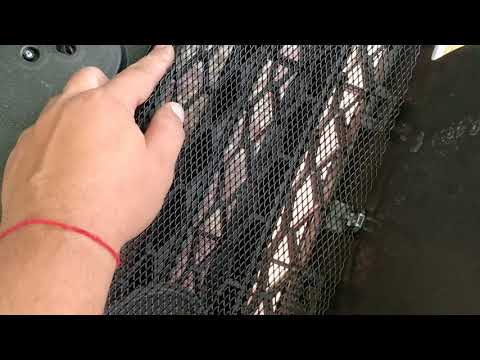 Лада Веста, установка сетки в передний бампер своими руками.