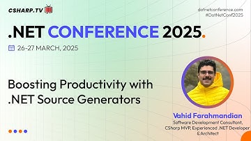 Boosting Productivity with .NET Source Generators