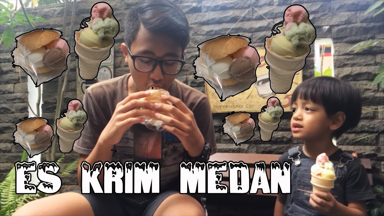 Guna Kakak Dan Kucing Makan Es Krim Medan YouTube