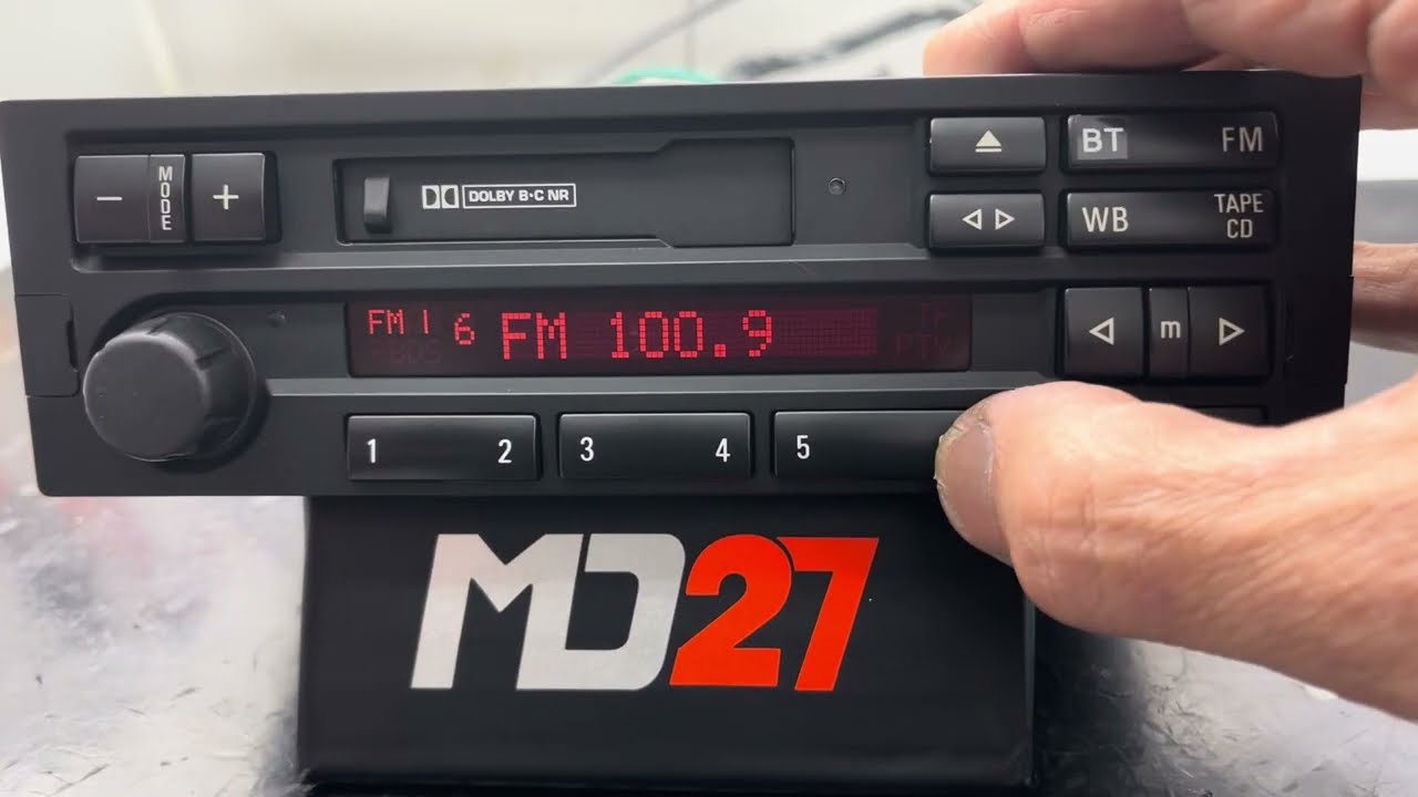 BMW E36 OEM RADIO WITH BLUETOOTH