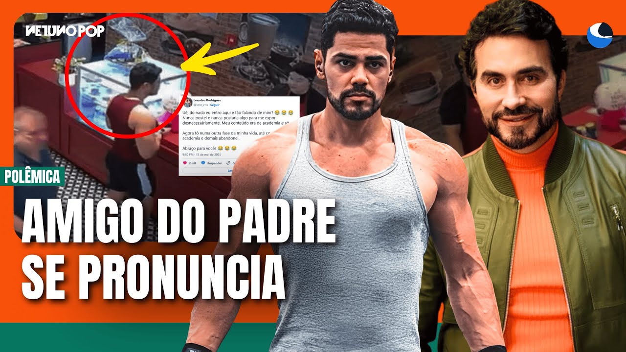 Amigo do Padre Fábio de Melo se pronuncia pela 1ª vez, após polêmica de gerente demitido