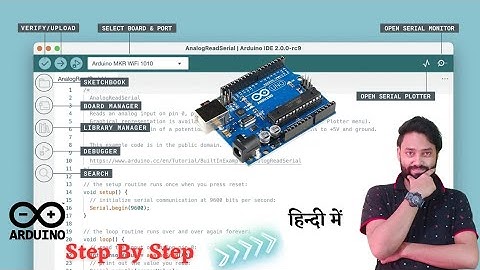 Download Arduino IDE 2.0.3 on Windows 11 in 2023 and Sketch Overview (In Hindi)