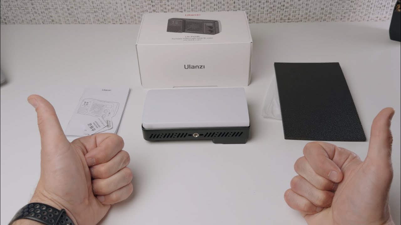 Ulanzi LM-P40Bi - first impressions 40W LED panel