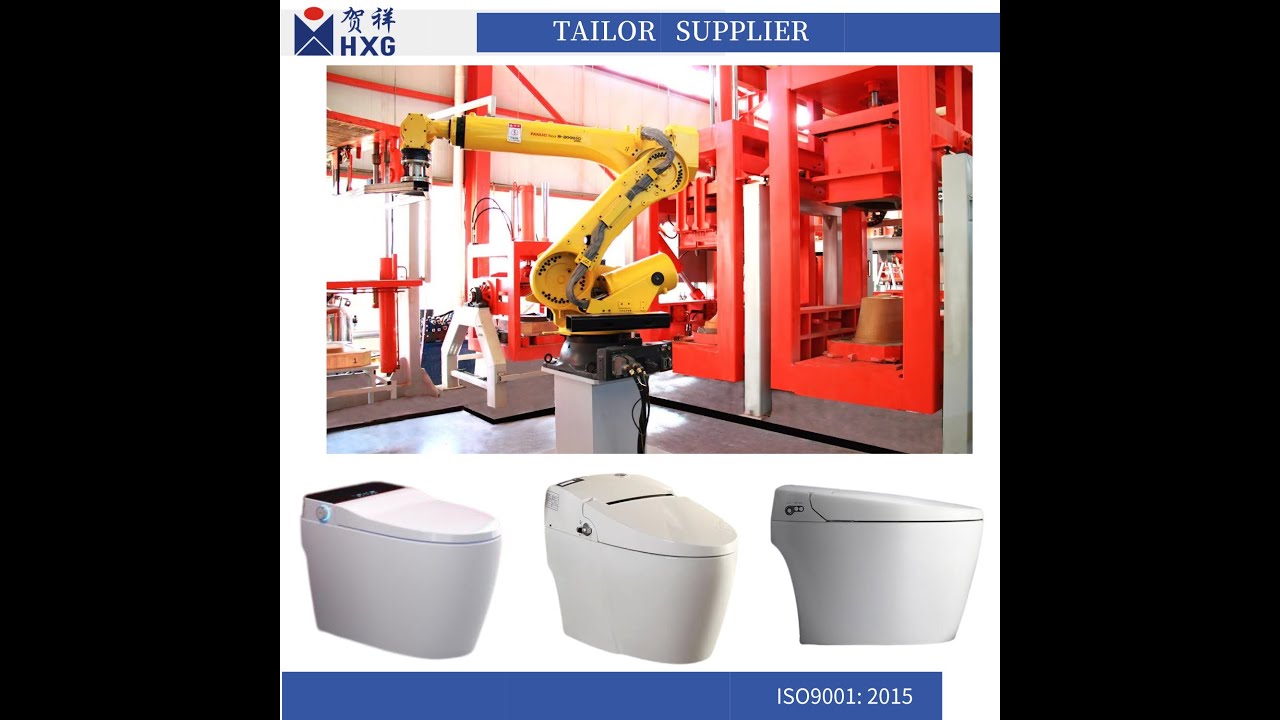 Intelligent Toilet High Pressure Casting Machine- HXG Sanitary Ceramic Machinery Manufacturer