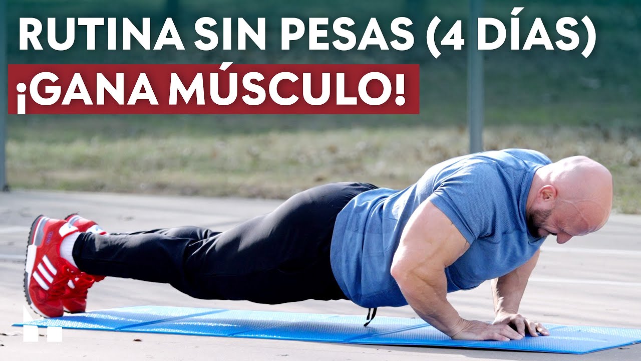 Con Mancuernas Entrenamiento Semanal Plan De Pesas Para Aumentar