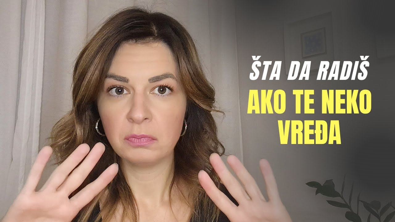 Šta da radiš ako te neko vređa | VEOMA VAŽNO