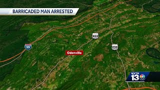 Man who threatened St. Clair County deputies with knife, barricaded himself inside home taken int...